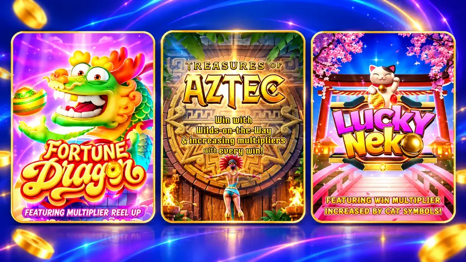 Jogos da PG Soft no APP SLOTBET