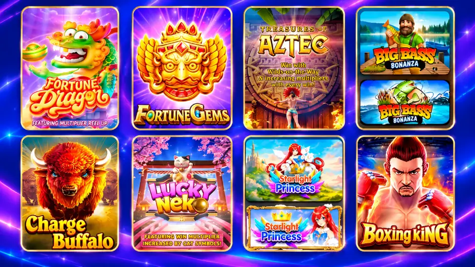 Jogos em alta no APP SLOTBET